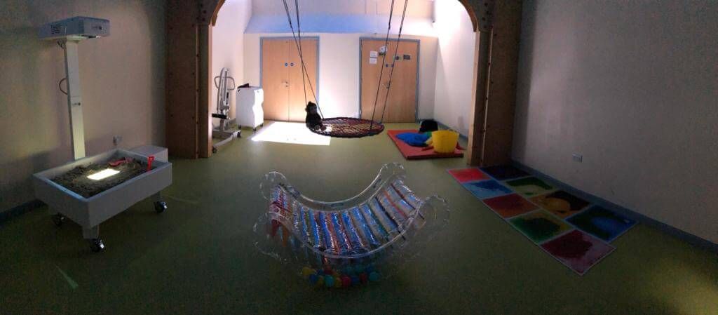 Yesterday, we visited @GympanzeesUK on the first day of the Easter pop up centre in #Bristol. What an impressive range of activities for young people with physical and/or multiple #disabilities. Don't miss out - it really is worth checking out! More info: buff.ly/2UmHZQV