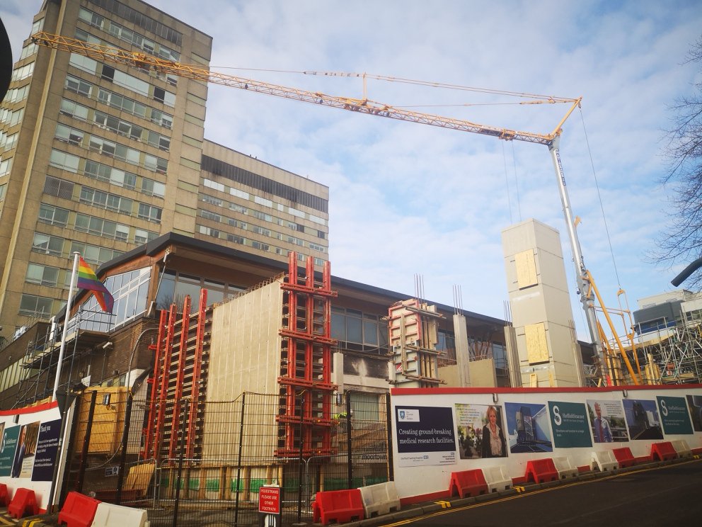 NIHR Sheffield Biomedical Research Centre (@sheffieldbrc) on Twitter photo Bringing the future of medical imaging to Sheffield. Work on the <a href="/SheffieldScan/">Sheffield Scanner</a> facility here at the Hallamshire is progressing well! <a href="/sheffielduni/">The University of Sheffield</a> <a href="/CRFSheffield/">NIHR Sheffield CRF</a> <a href="/SheffieldHosp/">Sheffield Hospitals</a> #Sheffield Bringing the future of medical imaging to Sheffield. Work on the <a href="/SheffieldScan/">Sheffield Scanner</a> facility here at the Hallamshire is progressing well! <a href="/sheffielduni/">The University of Sheffield</a> <a href="/CRFSheffield/">NIHR Sheffield CRF</a> <a href="/SheffieldHosp/">Sheffield Hospitals</a> #Sheffield