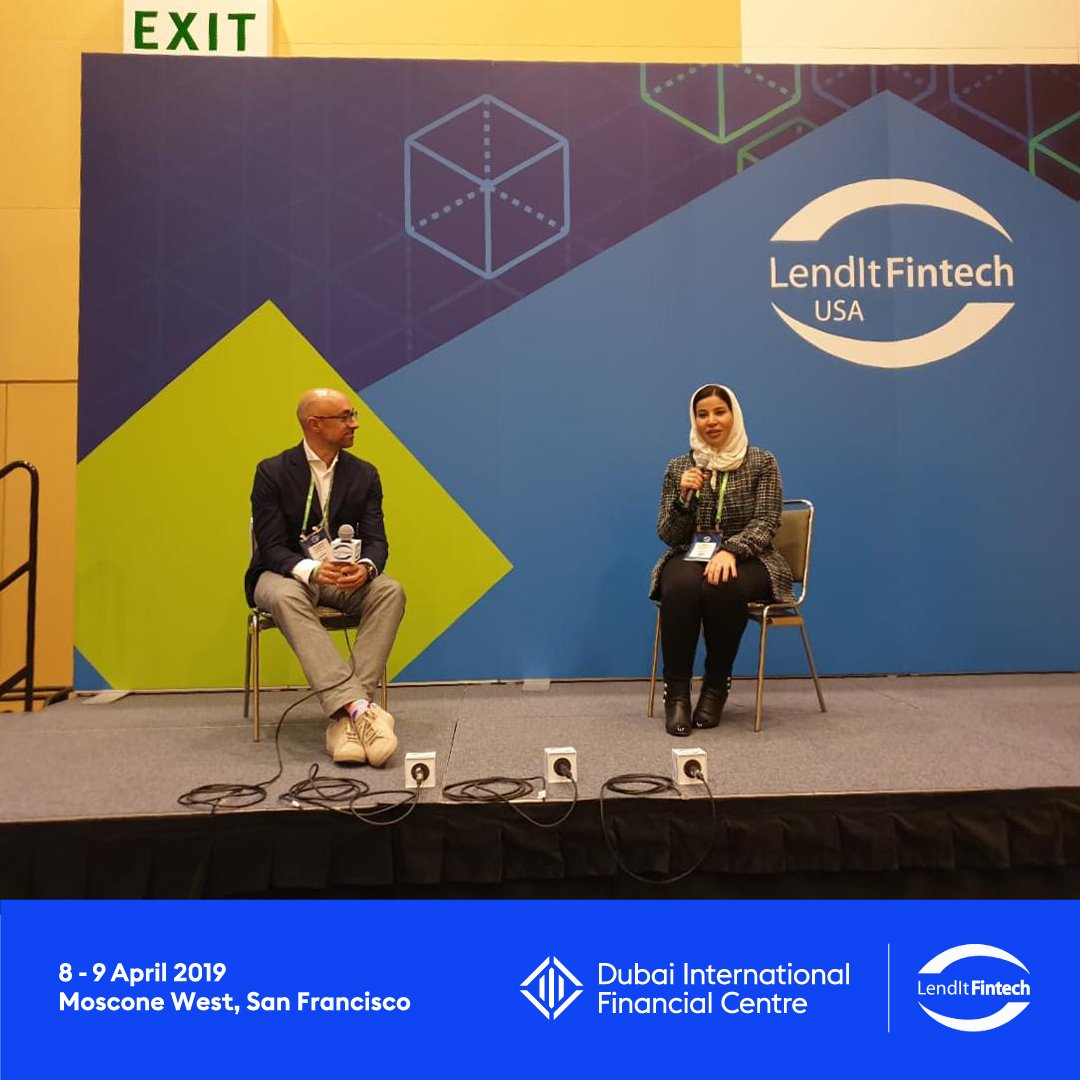 @FintechHiveDIFC Executive Vice President, <a href="/rrougez/">Raja Al Mazrouei 🦄</a> participated in a fireside chat discussing ‘How MENA Has Become an Attractive Fintech Region’ with Astyanax Kanakakis, CEO and Co-Founder of <a href="/norbloc_swe/">norbloc</a> a KYC blockchain platform, and an alumnus of the FinTech Hive accelerator