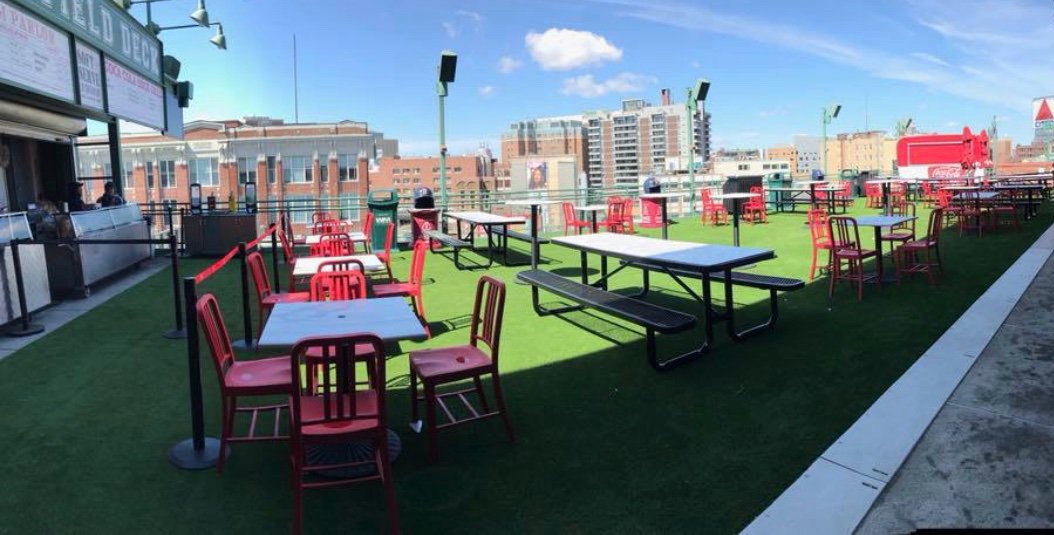 NewEnglandTurf's tweet photo. It’s our home opener!!! Fenway Park is back in action! Officially kicking off the season at home for the Boston Red Sox!!!  If you’re lucky enough to be sitting in any of these, we hope you enjoy our turf!!
#NewEnglandTurfStore #Turf #Redsox #Boston #Openingday #GoSox #FenwayPark https://t.co/dfEcoZTY87