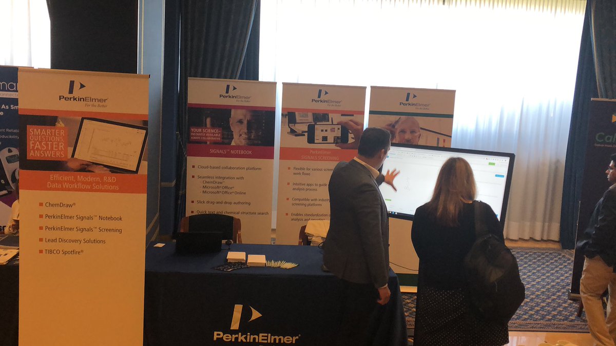 ansemspa's tweet photo. Join us at the #paperlesslab and try our signals platform for yourself.  Levering our experience with @ChemDraw #ELN and @TIBCO to be able to ask smarter questions and faster answers. @PKI_Informatics @Paperless_Lab https://t.co/LbMF7l4OsE