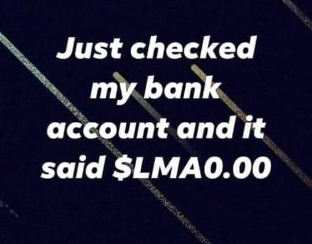 tjbmom74's tweet photo. @lizneese this reminds of the time you said your balance on your bank card was 3 bucks! 😂 #collegekidproblems https://t.co/YXlC12H273