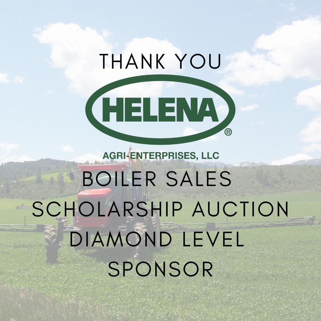PurdueSales's tweet photo. The Selling &amp; Sales Management students would like to thank Helena Agri-Enterprises, LLC for their Diamond Level Sponsorship of the Boiler Sales Scholarship Auction. 
Your generous donation goes toward funding scholarships for future and current Sales Students! https://t.co/d4kK7jOpCs