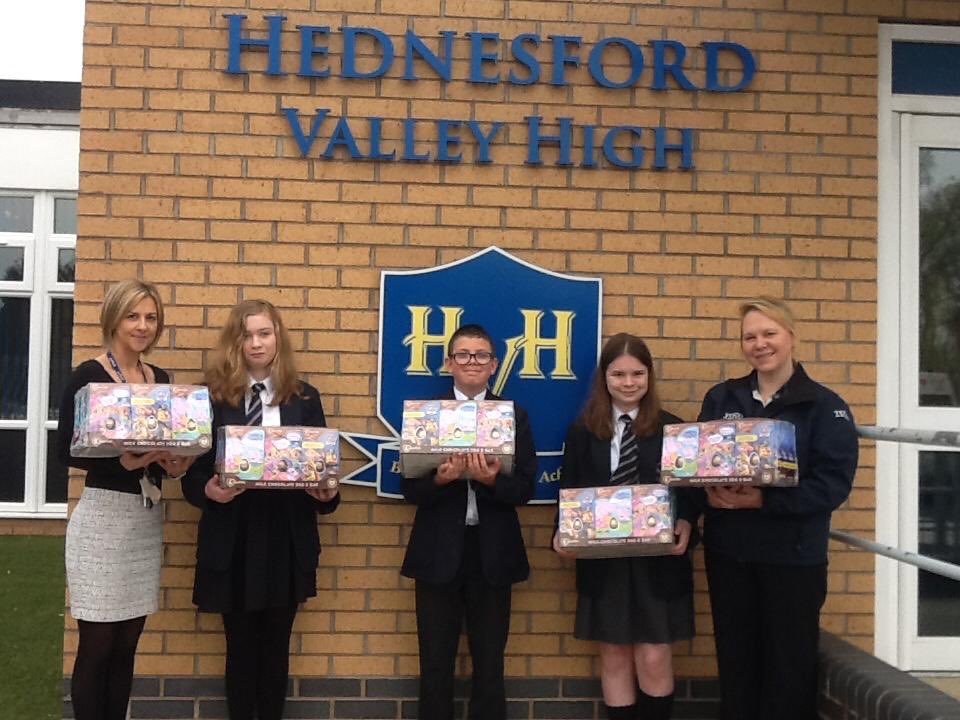TESCO Rugeley Community on Twitter "Donating 50 Easter Eggs to Hednesford Valley High for their