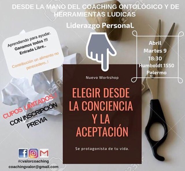 Hoy!! Liderazgo personal!