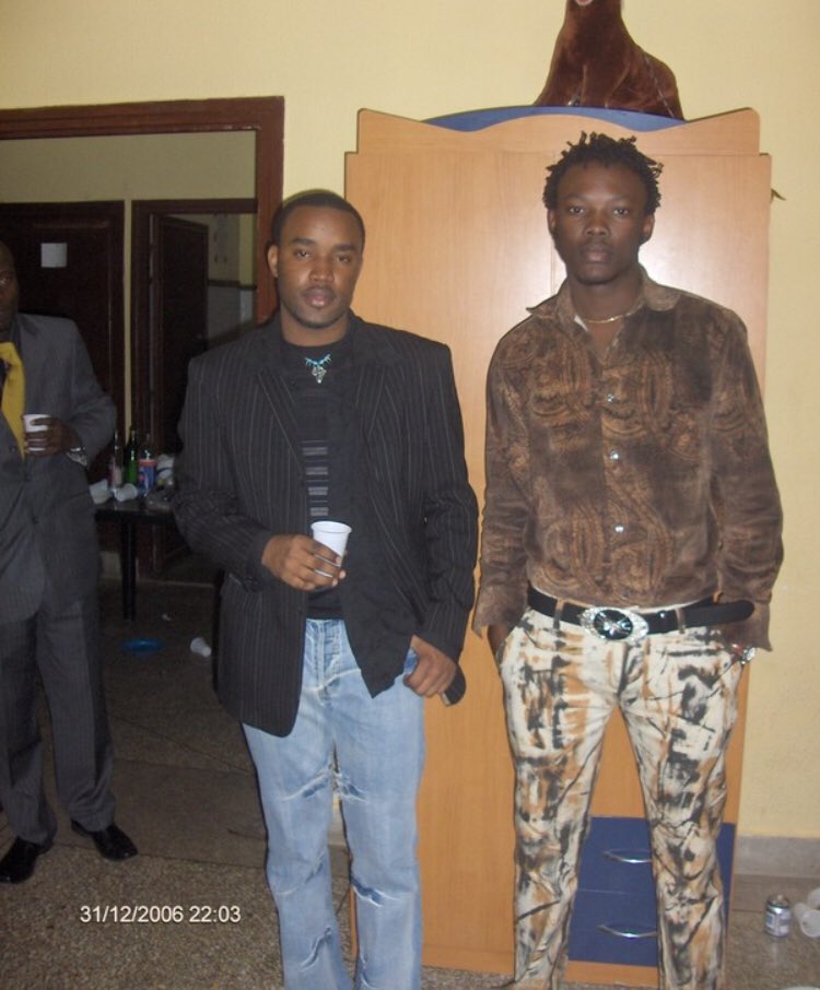 Alino Kizaza (droite), Grâce Mbizi «La Sexy », Papy François Konian (RIP) & Gueye Mamadou « L’habilleur de luxe »