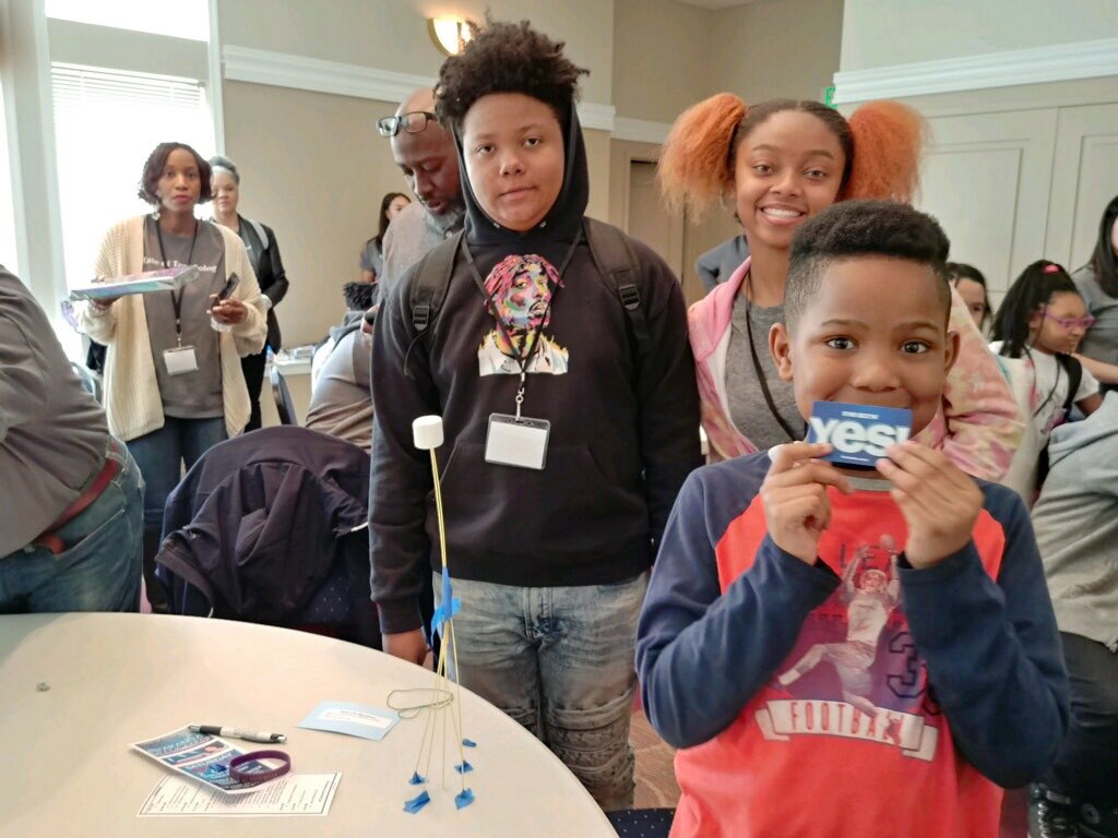 KenyattaPRucker's tweet image. Spaghetti and Marshmallow Challenge... thinking, doing, prototyping and iteration. It encourages the design mindset and supports basic engineering principles. A great STEM Challenge!  @ Towson, Maryland #TasteofTechnology #STEMChallenge