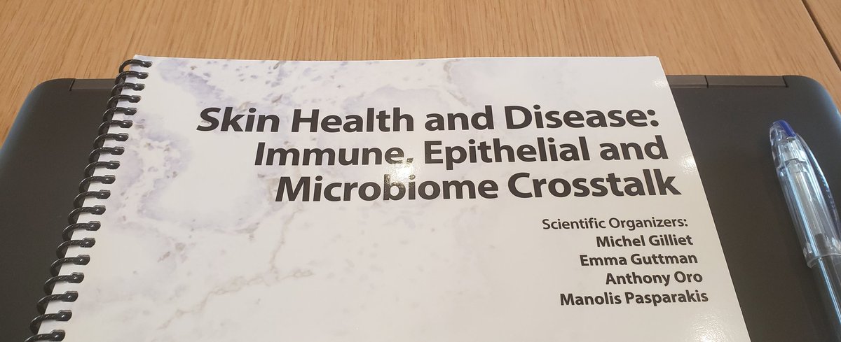 I am in Hannover for the next 3 days attending the Keystone Symposium: Skin Health &amp; Disease. #ksskin

I'm carrying a bunch of prototype skin microbiome collection kits we're working on at DNA Genotek. Wanna try them? Come find me or message me :)
