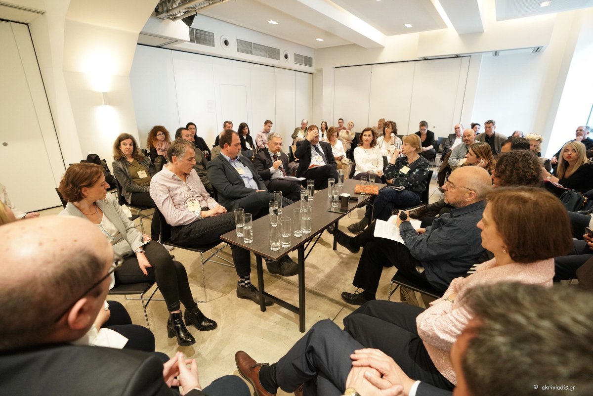pagounia's tweet photo. @kepa_gr and @stamkosn took part at the 1st #Convergences #Greece Forum #3Zero #SDGs at the workshop upon #microfinance https://t.co/XA9Z3bLBDZ https://t.co/bn6dmyJFs4