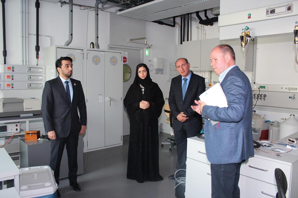 UAEREP's tweet photo. The #UAEREP team kicks off their Roadshow in Austria with a visit to @tuvienna, 1 of the top universities to discuss with Dr. Hinrich Grothe latest tech where he investigates the impact of the atmosphere on various materials &amp; possible collaboration opportunities with the program https://t.co/Dv46J0sij8