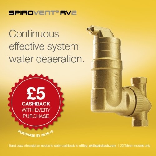 Don't forget about the Spirotech Cashback offers, valid until 28th June 2019.
bit.ly/SpiroCrossAX_C…
bit.ly/SpiroCombi_Cas…
bit.ly/SpiroVent_RV2_…
Term &amp; conditions apply bit.ly/Spirotech_Offe…