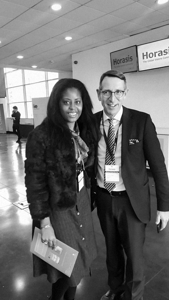 AudreyFlobinus's tweet photo. Au delà, des km, des frontières, le Dr. Frank-jürgen RICHTER, père de #horasis, à honoré ma vision en m'invitant à prendre part au "Think Thank" de haut niveau sur la MONDIALISATION,coordonnées par @HorasisOrg du 6 au 9 Mai 2019, à Cascais 🇵🇹
@HumanityFTW1 #Martinique #SDGs #love https://t.co/IWShQNcey4