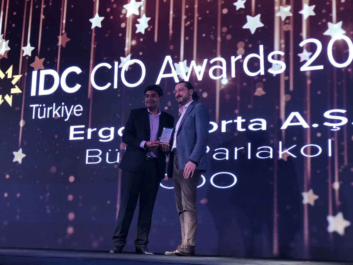 parlakol's tweet photo. @ERGOTurkiye “Siber Güvenlik Operasyon Merkezi” projemizle IDC 2019 CIO ödüllerinde IT Governance kategorisinde kazananlardan olduk. ISO ve BT Güvenlik ekibimize, iş ortağımız @NetasTR ve organizasyon için @IDC_Turkiye’ye teşekkürler.
#idcciosummit  #itgovernance #CyberSecurity https://t.co/Tixsoha7jF