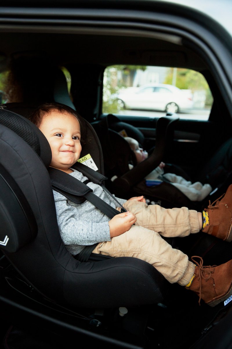 As a parent, you can help reduce the number of children injured in traffic. Please keep your child rear-facing for as long as possible. #Axkid #Rearfacing #Futureisrearfacing