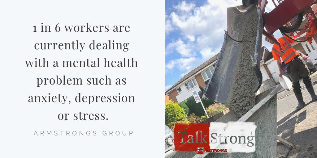 ArmstrongsGroup's tweet photo. Anxiety, Depression and Stress can be difficult to cope with.
Don't struggle alone, #TalkStrong with us. https://t.co/hcNaSssxgD