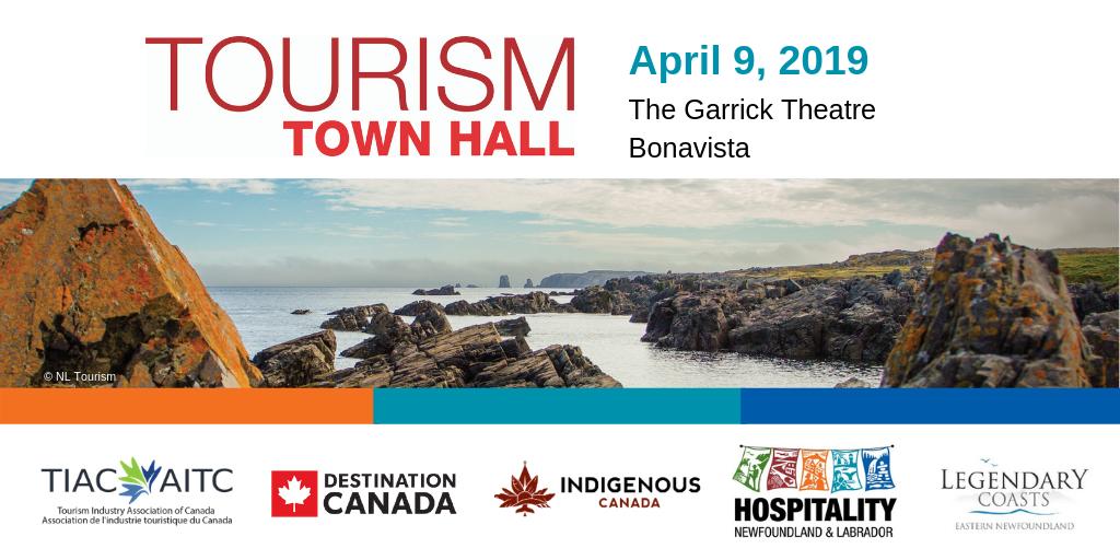 Hospitality NL and National Partners Host Tourism Town Hall today in Bonavista bit.ly/2Vxdg0z #TourismTownHall