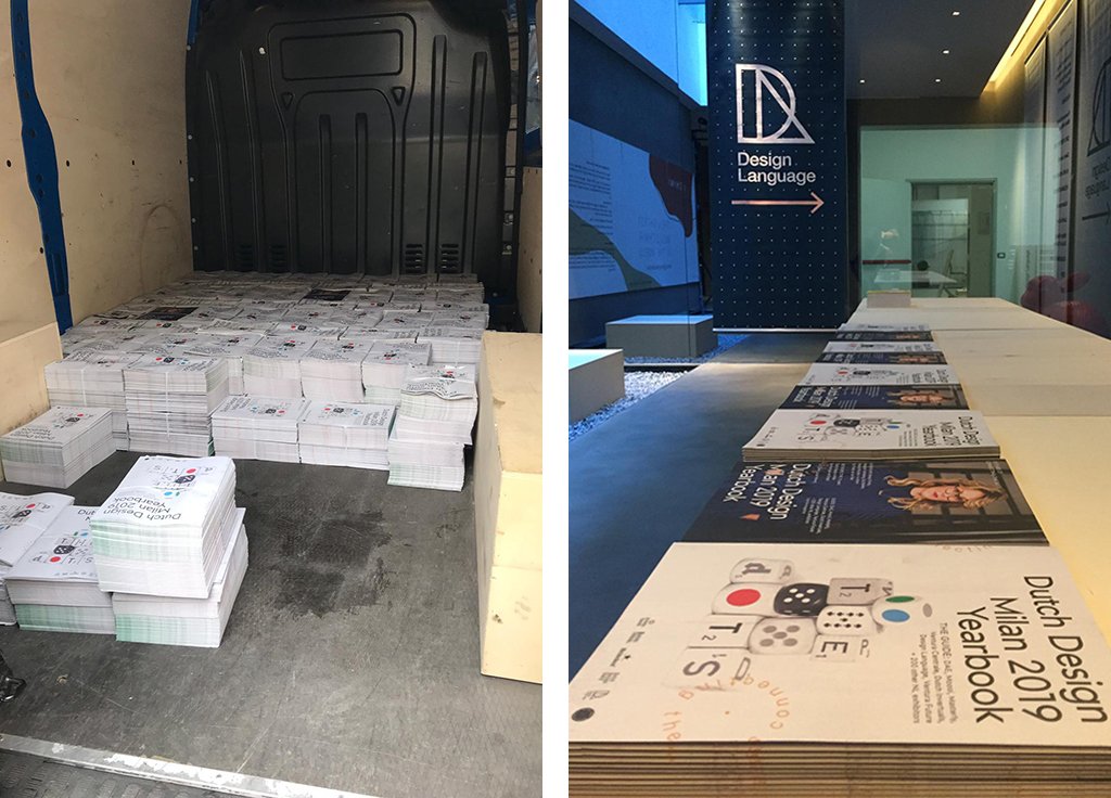 ONE WEEK ABOUT Dutch Designers in Milan by <a href="/THEDOTS_mag/">Connecting the Dots</a>
09.04.2019 > DAY TWO 'Dark Side of the Moon' by Luc Deleau - see more at dutchdesigndaily.com