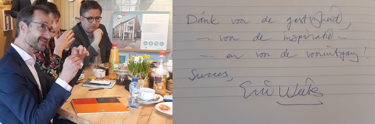 Minister Wiebes was bij ons op bezoek. Wij lieten zien dat een green deal voor Groningen kan: een regionaal initiatief waarmee iedere aannemer aan de slag kan en iedereen met aardbevingsschade een toekomstbestendig én aardbevingsbestendig huis kan krijgen. bit.ly/2GaHlOf