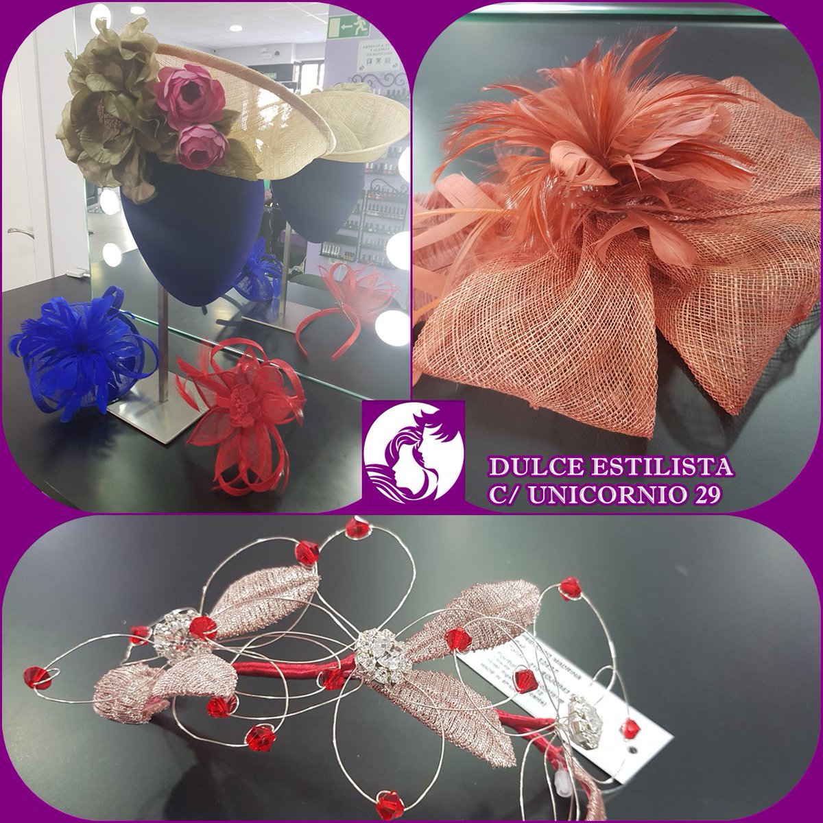DulceEstilista's tweet photo. Un tocado para cada ocasión,ven y elije el tuyo . 
#felizdia #oprtunidad 
#color #peluqueriamostoles 💇‍♀️ #followme #follow #tagsForLikes #feather #unixes #pau4 #invitadaperfecta #invitada #love #felicidad #novias #dulceestilista #bydulceestilista #tocados #belleza #top #cabello https://t.co/SiNvOcXb6F