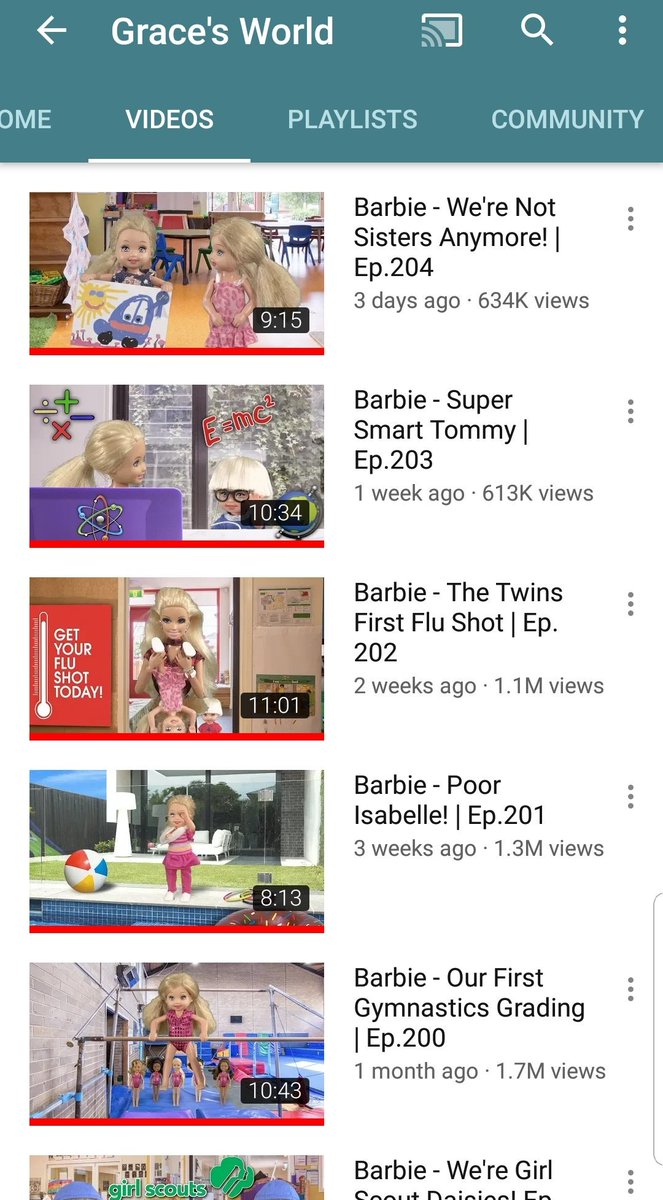 barbie the twins first flu shot