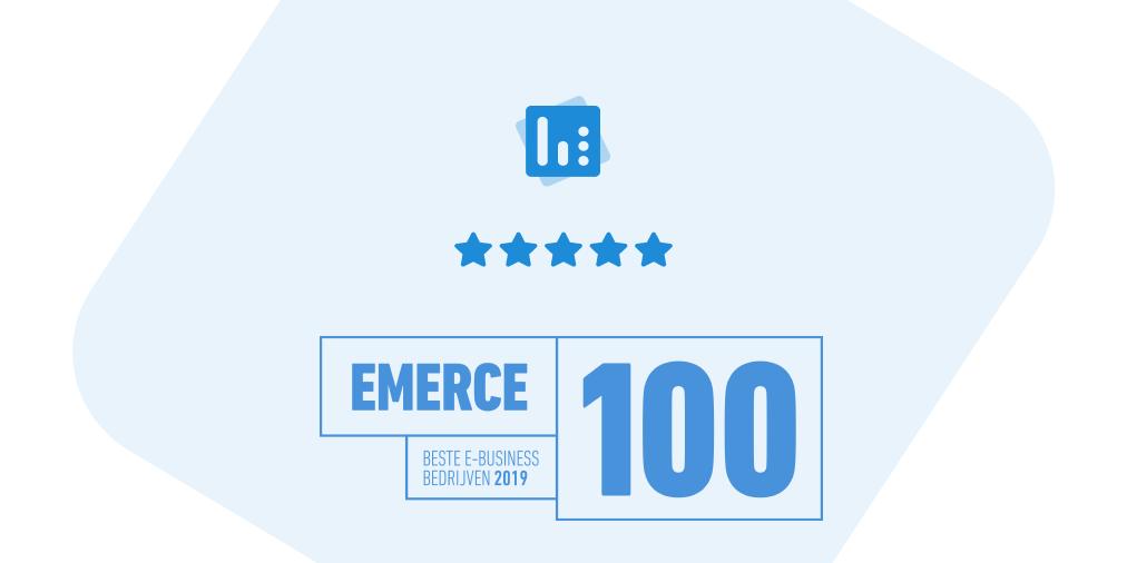 Datatrics's tweet photo. What a great day! #Datatrics is awarded with a 5 star ranking in the #Emerce100 by @Emerce in the category #Analytics & #optimization #software ⭐️⭐️⭐️⭐️⭐️https://t.co/0dw9tsJ7Xf #emerce #ebusiness #marketing #onlinemarketing #customerjourney #personalization #AI #machinelearning https://t.co/pJHNXyp8GC