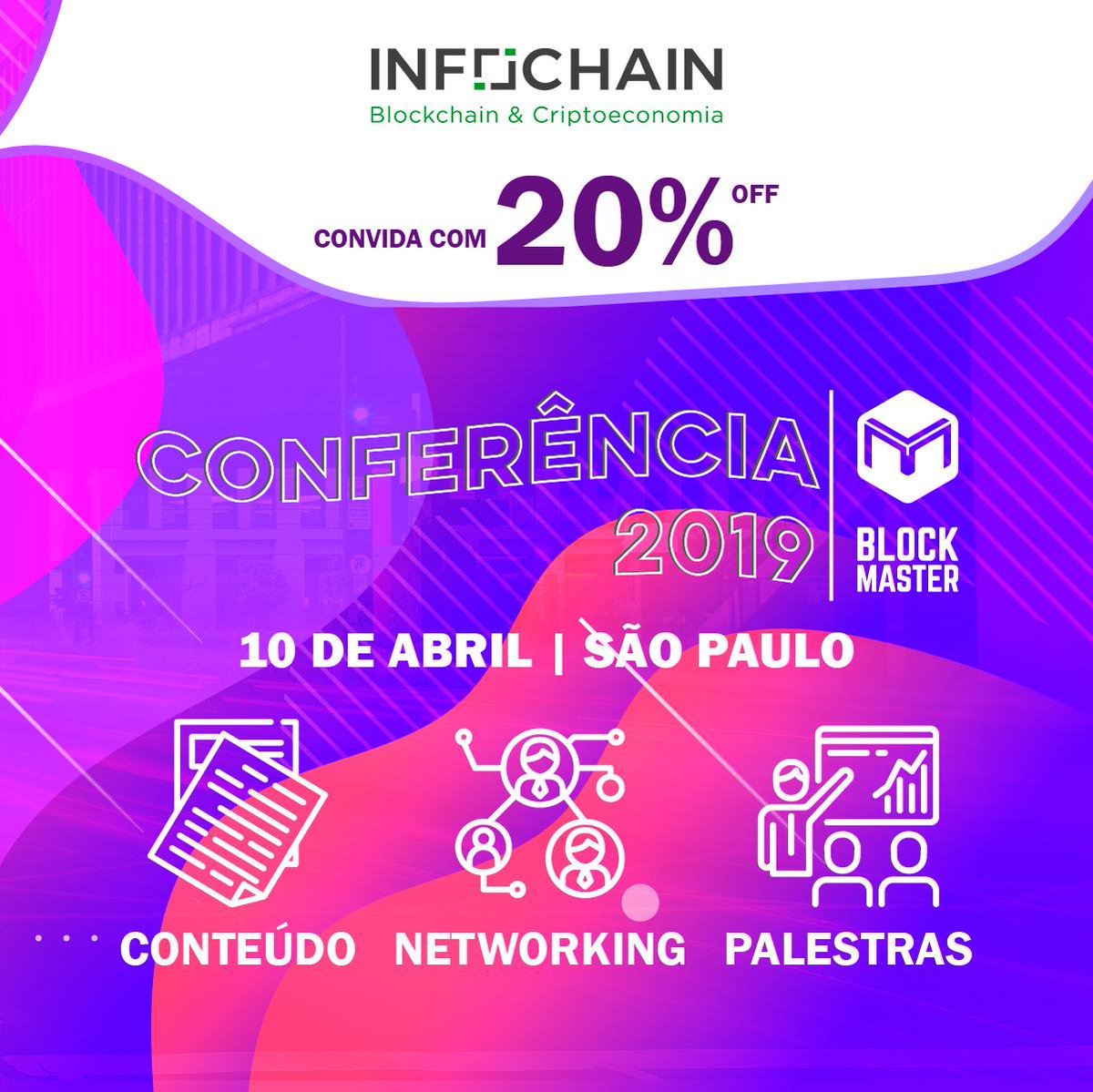 Infochain tweet media