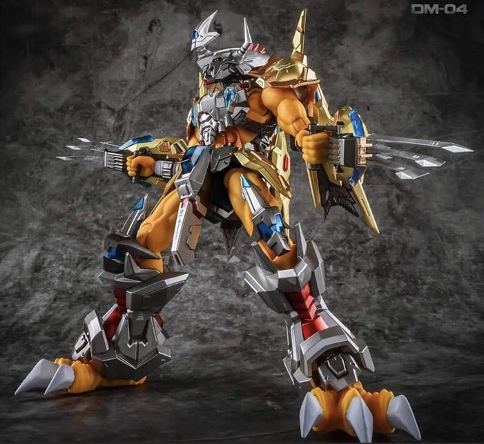 Ex first 合金の非正規ウォーグレイモンX抗体の彩色完成品が公開