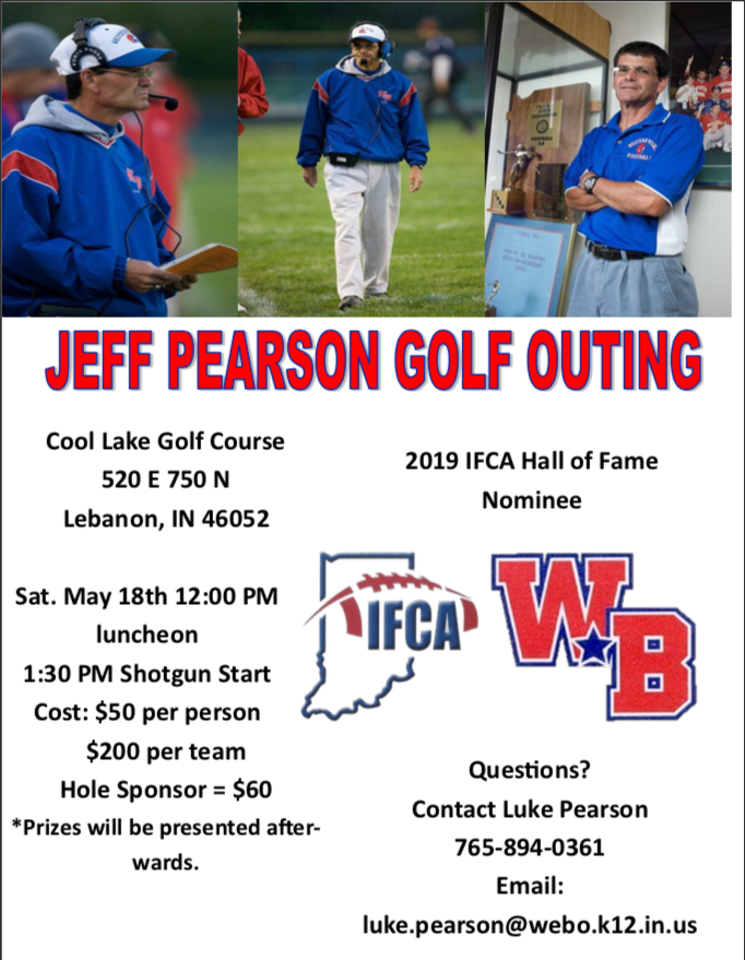 lrpearson11's tweet image. Come out and enjoy a day of golf and help celebrate my dad's newest achievement! Any questions, contact me. @WeBoAthletics @WeBoFootball
