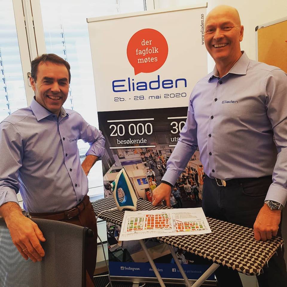 #eliaden2020 er i siget - allerede over 7000 kvm utstiller areale solgt og D-hallen nesten full😀 #eliaden #fagmesse #vigledeross