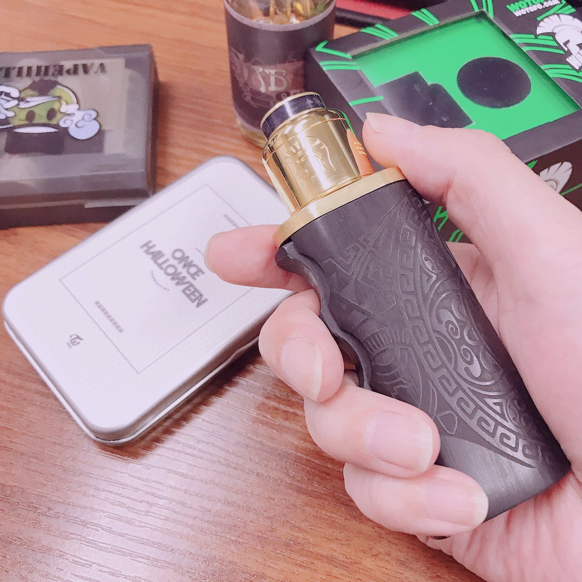 ryostgrmdlwlrma's tweet photo. アレｯｯ💦WOTOFOのWARRIOR
いけるじゃん🤔
ビルドはあの位置で…
#WOTOFO #GGmods https://t.co/F0sTGL7DWE