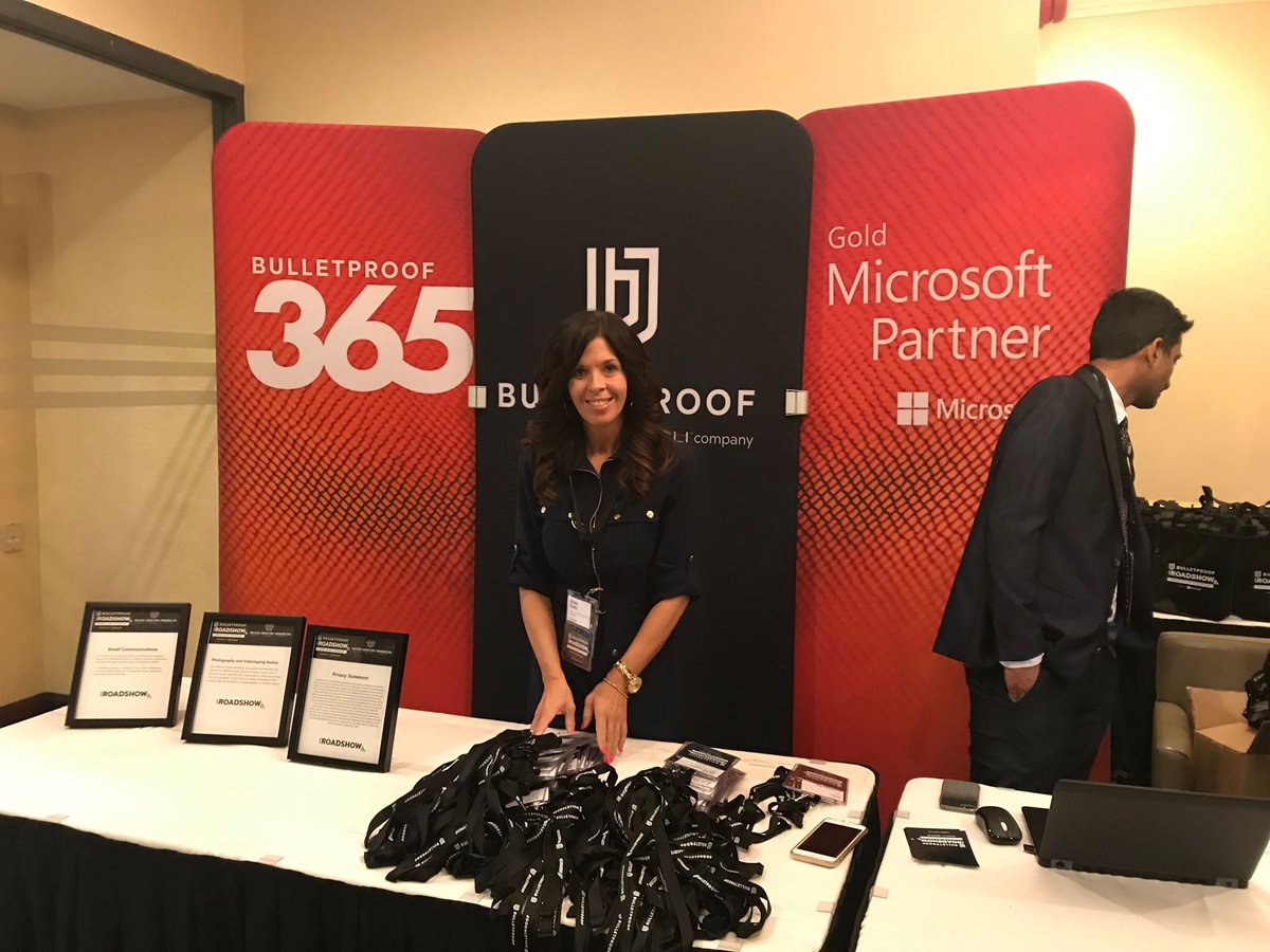 bulletproof_IT's tweet photo. Today kicks-off the 8th Annual Bulletproof Roadshow & no snow is stopping us with providing you with the most critical cloud & cybersecurity download of 2019!
We’ve got some coffee & brekkie to warm everyone up & get you fueled up for the day #2019BPRoadshow #SeeYouSoon https://t.co/OJPJFgMz0M