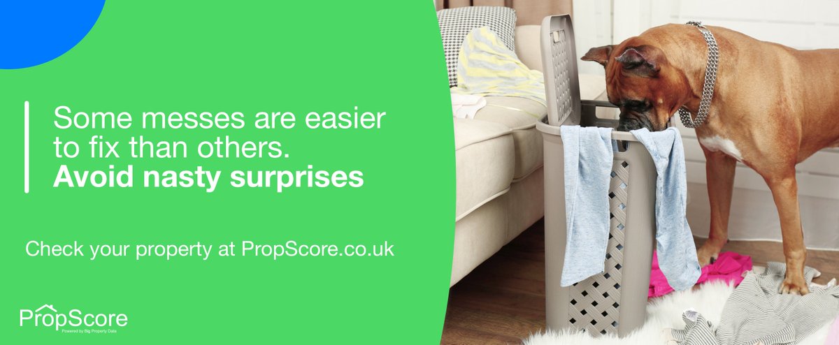 Whether it's flood risk, subsidence or some other #nastysurprise, knowing your home's PropScore can help you avoid dangerous or costly shocks.
#KnowYourProperty and stay safe and sound with PropScore: ow.ly/7Tn830oh0vD