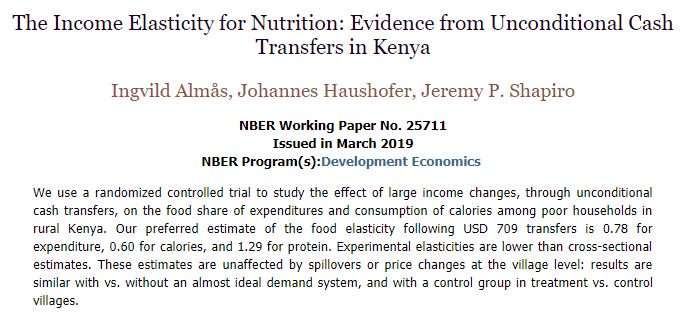 jhaushofer's tweet image. New paper in @nberpubs with Ingvild Almås and Jeremy Shapiro! nber.org/papers/w25711 Quick summary thread: