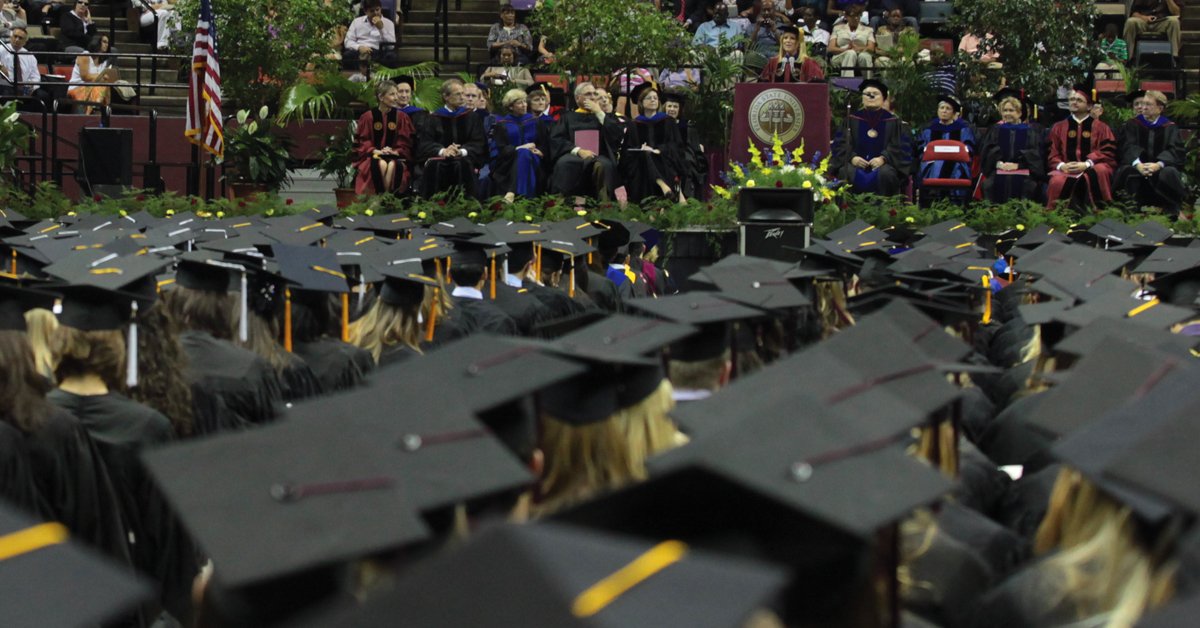FSU has the highest 4-year graduation rate in the state, and the tenth highest in the nation. That means our graduates enter the workforce faster and accrue less student debt! #OurSuccessIsFloridaSuccess