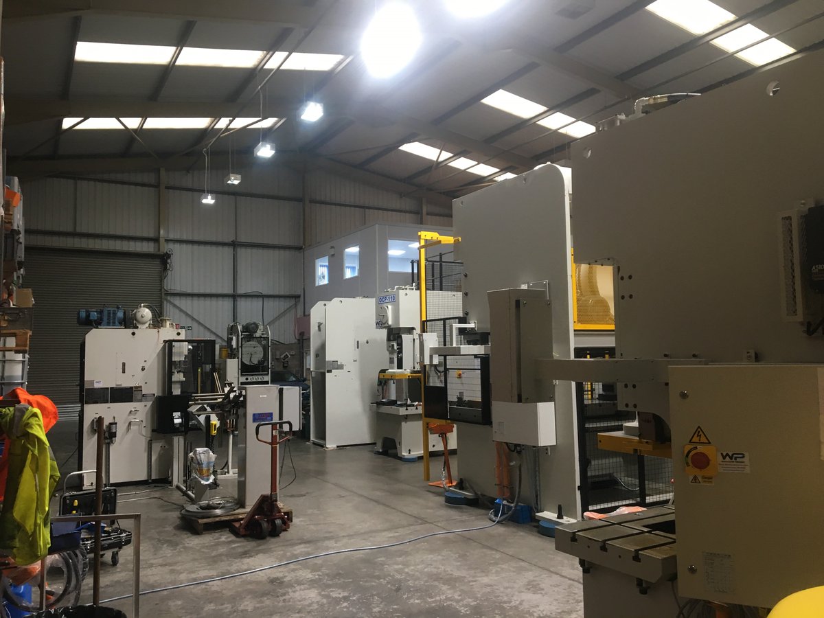 worcesterpress's tweet image. Several presses being completed at our Worcester Presses factory before being dispatched around the UK and Europe. #machinery #Manufacturing #machineshop #factory #Presses #Automotive