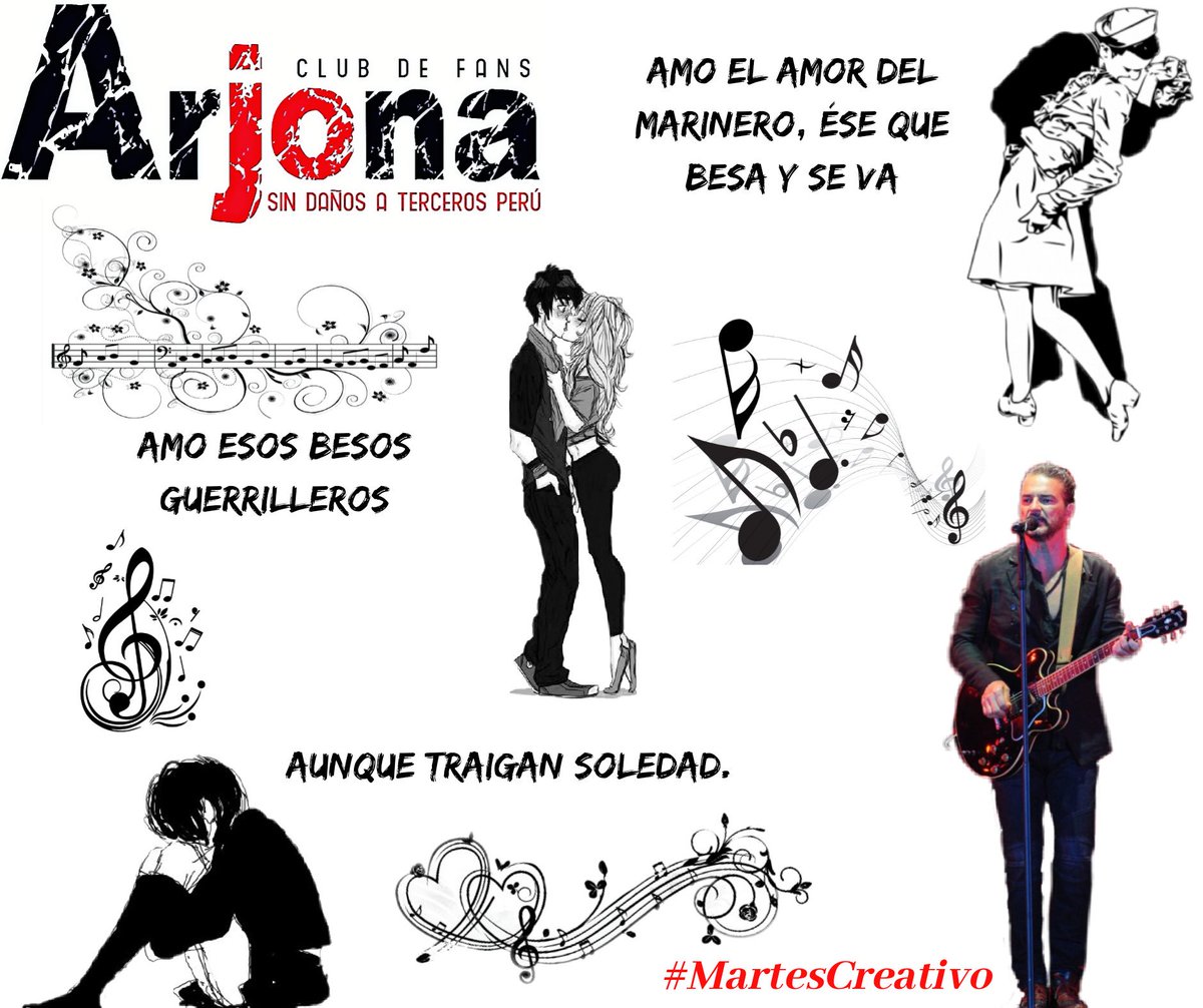 Arjona_SDATPERU's tweet photo. Amo el amor del marinero, ése que besa y se va...🎶
@Ricardo_Arjona
@INFOMUNDOARJONA
#MartesCreativo
#SuMenester
#RicardoArjona
#MundoArjona
#MetaMusic https://t.co/9OkvGYsHrW