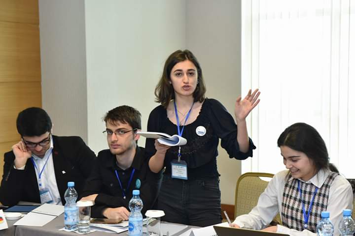 sabinamammadli5's tweet photo. While representing France in III MilliMUN.
#MUNification #stepintotheshoesofadiplomat
#MunMatters https://t.co/iNEwM5580G