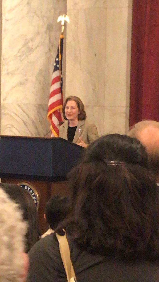 Hearing from the first female physician and first ever pediatrician  in Congress!