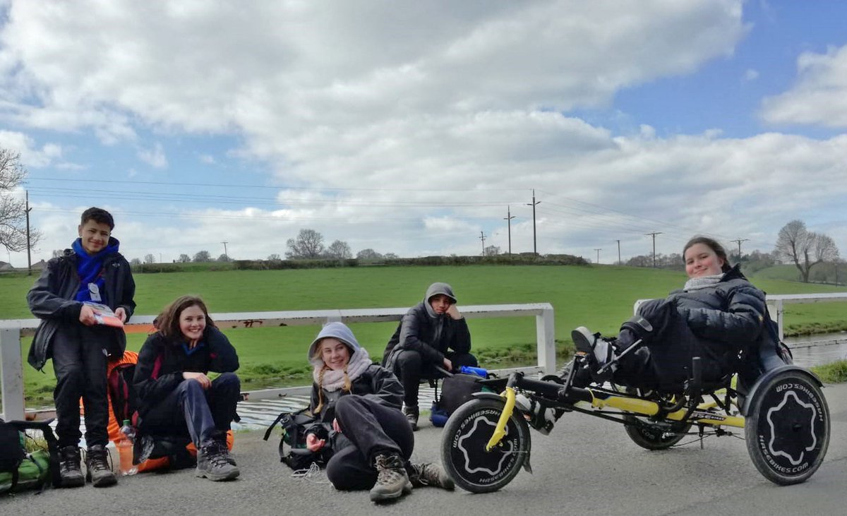 Team A1 from @PrinceHenrysGS have just finished their practice expedition in the @yorkshire_dales. Thanks to Craig from @OutdoorsPeople for supervising them on their expedition. Excellent teamwork and hard work all round
@PHGSDuke
@DofE 
#DofEBronze
#Dofe
@DofENorth 
#albumcover