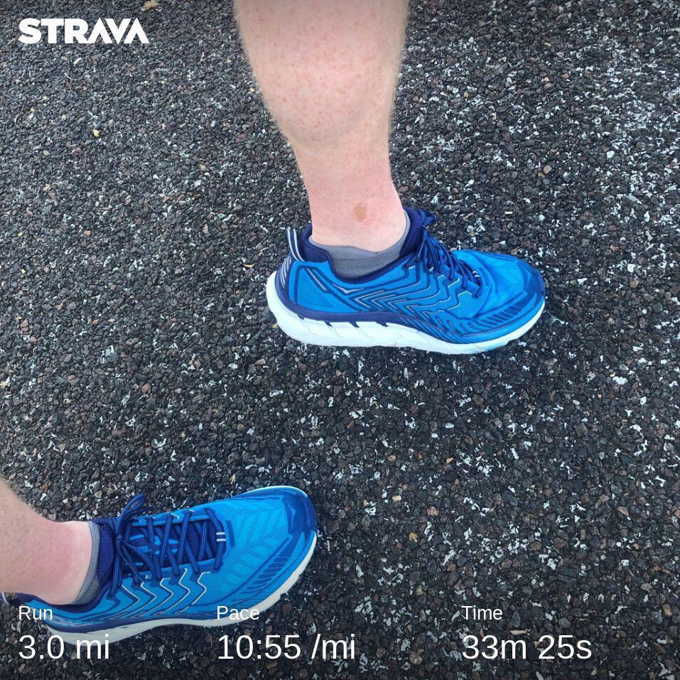 featherstonbill's tweet image. Ran 3.05 miles (33:25 || 10:55/mi) 57° with 63% humidity #marathontraining #taperweek