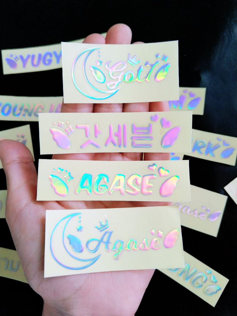 TatLittleToo's tweet photo. 🌸#TatLittleTooUpdate 🌸
❥เพิ่มลายของGot7 (ทางร้านออกแบบเองลายนี้สั่งเปลี่ยนชื่อได้ค่ะ) https://t.co/SKfIgucYeg