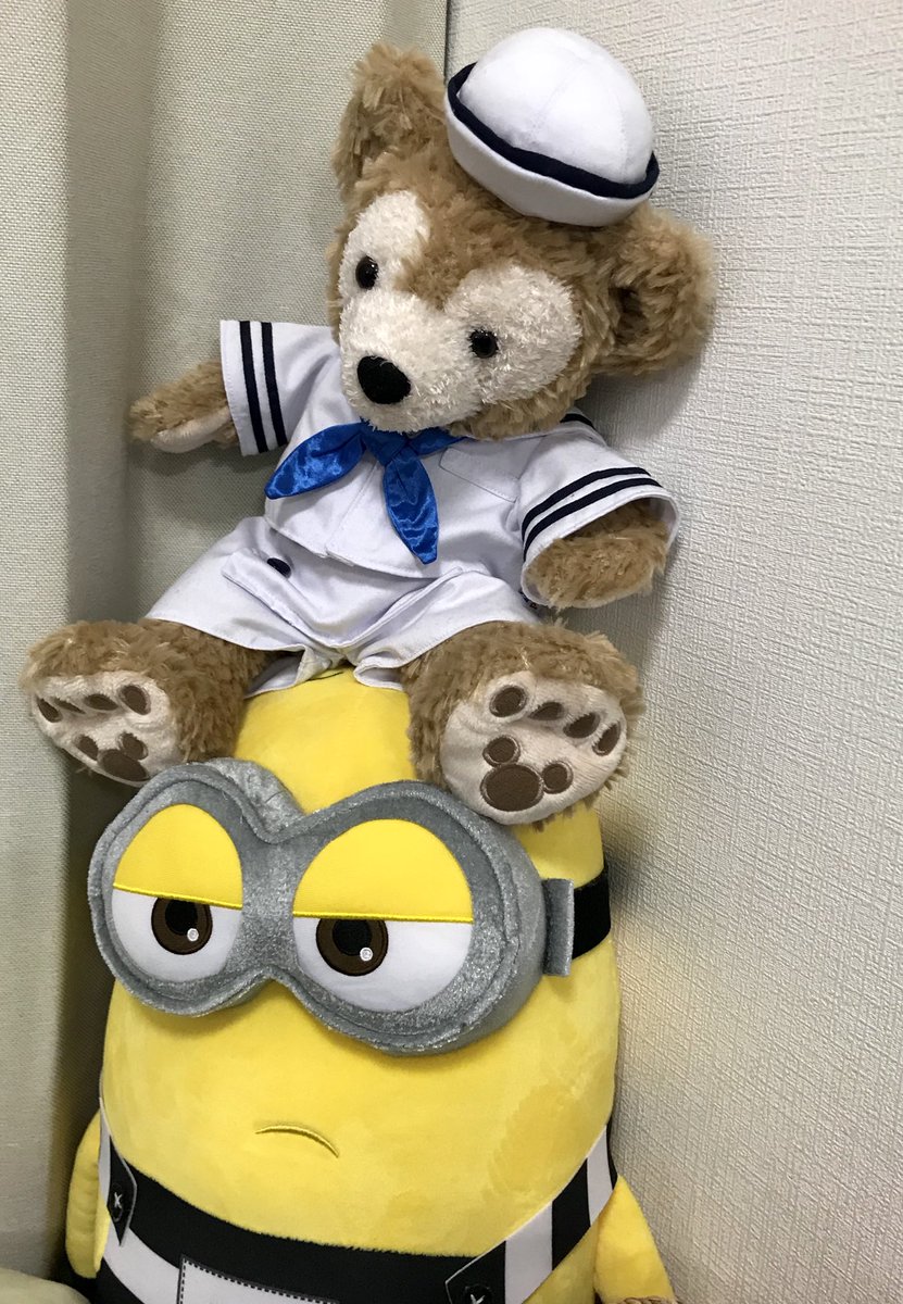 北原新之助 Kitahara Shinnosuke A Twitter うちのダッフィーはミニオンと遊んでます ディズニーシー ダッフィー マツコの知らない世界