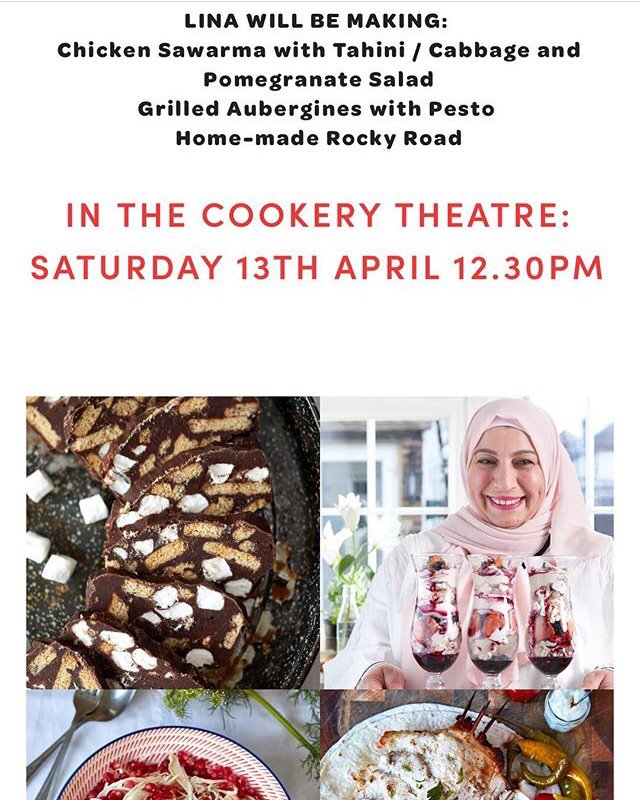 foodauthor's tweet photo. I am so excited to announce my presence at the @muslimshoppingfest  I will be selling also some mini goodies asking about. I look forward to meeting you all ❤️ #RamadanExpress #LinaSaad #MuslimShoppingFestival #MuslimShoppingFest #Shawarma #LiveCooking https://t.co/T4JHrRmyHq