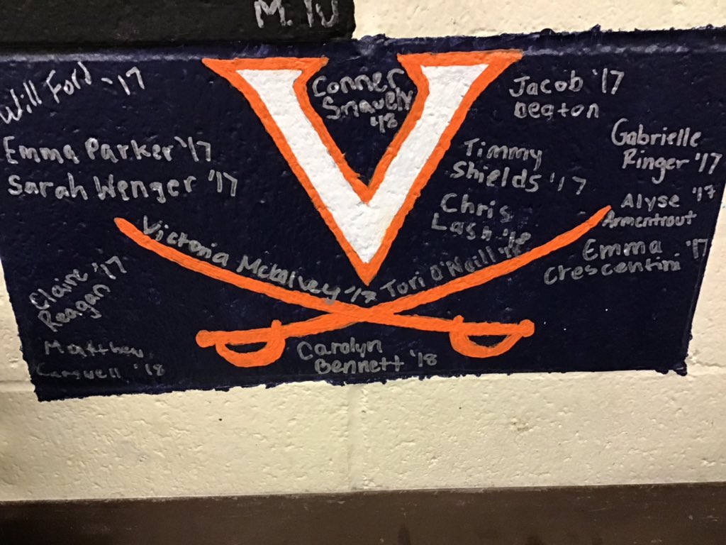 To all my former students at UVA: Congratulations on a National Championship! 🧡💙