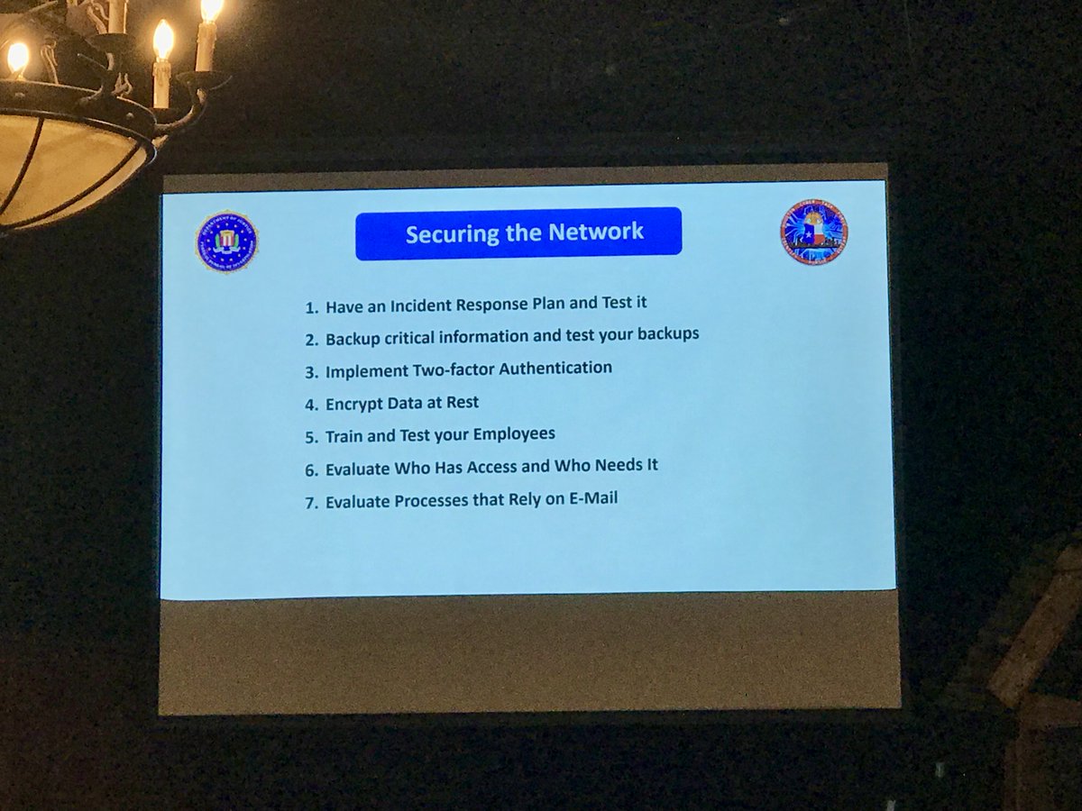 lamtechnology's tweet photo. Great #FBI #Cybercrime Session last week on the #FortWorth side of the #DFW in partnership with James Morrison, Joseph Rogalski, Brian Nichols, CISSP from Montgomery Coscia Greilich LLP and eSentire #DFW #CFO #CIO #Cybersecurity #DigitalTransformation #Finance #Education https://t.co/uEWRKtoOKg