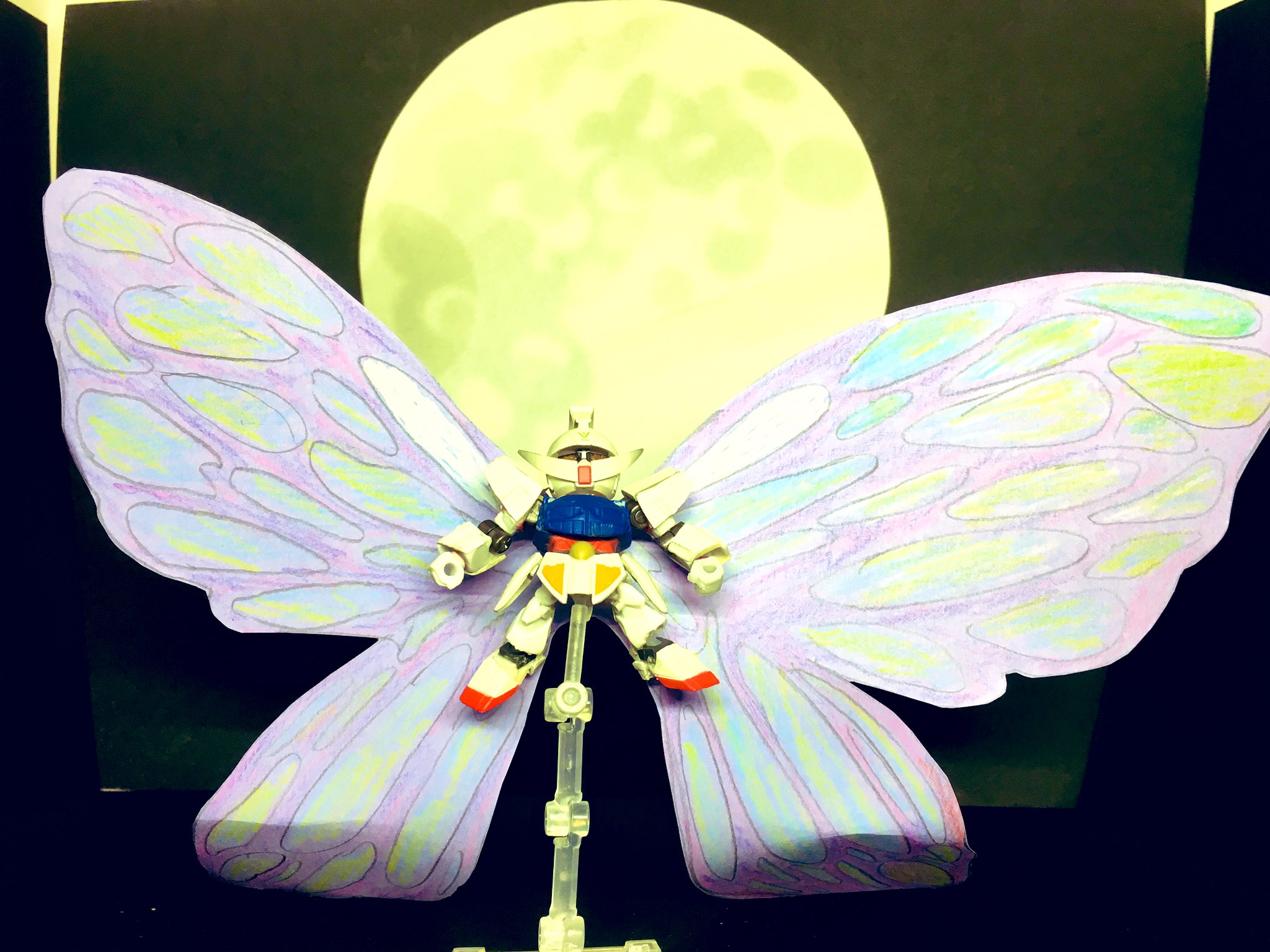 ガシャポンnerd V Twitter 月光蝶である ターンエーガンダムは本当に偏見を捨てて見る価値のある作品だと思います ターンエーガンダム周年 ガシャポン戦士f