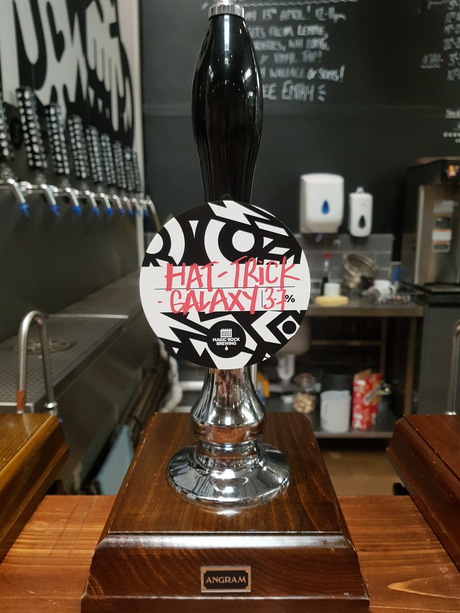 MagicRockTap's tweet image. Two special casks. Exclusively for the Tap. On today from 4pm

Dark Arts Vanilla / 6%
Hat Trick Galaxy / 3.7%

#Huddersfield 
#cask
#magicfromthesource