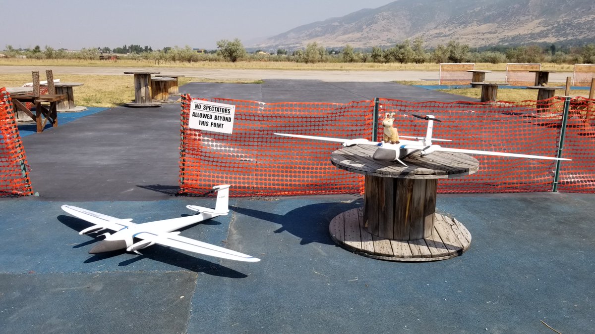 NWTechGeek's tweet image. With 2 Trinity F9 drones you can cover over 2400 acres in an hours. What are you using on your large projects for data collection? #dronesatwork #vtol @quantumdrones