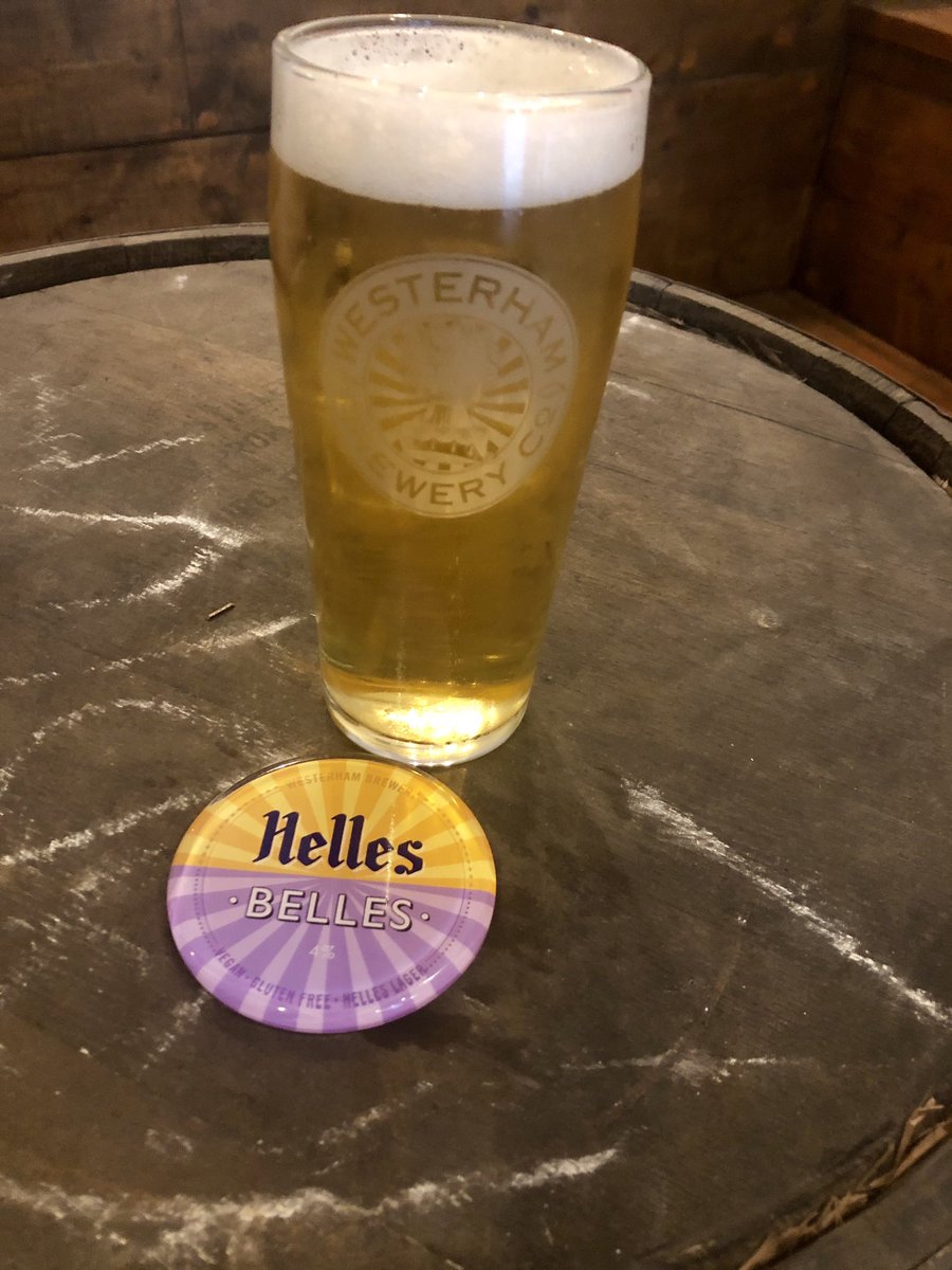 lockandbarrelah's tweet photo. Keg lines tested and first pint poured. Cheers @westerhambrew @_craftbeerman
.
.
.
#lockandbarrel #bromleybeer #comingsoon #hellesbelles #micropub #craftbeer #realale #lager #westerhambrewery #craftbeerman #beer #ale #nocrapontap https://t.co/hgRIi244Ty