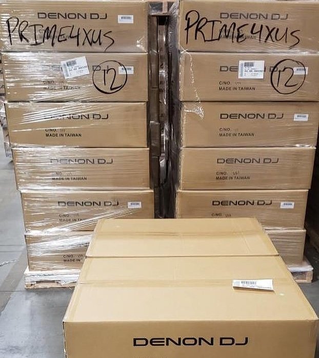 gearooz's tweet photo. Exciting times! The Denon DJ Prime 4 has landed with our distributors. Pre-order yours now - https://t.co/y0XtKWo7si https://t.co/xjVkWHdr2y
